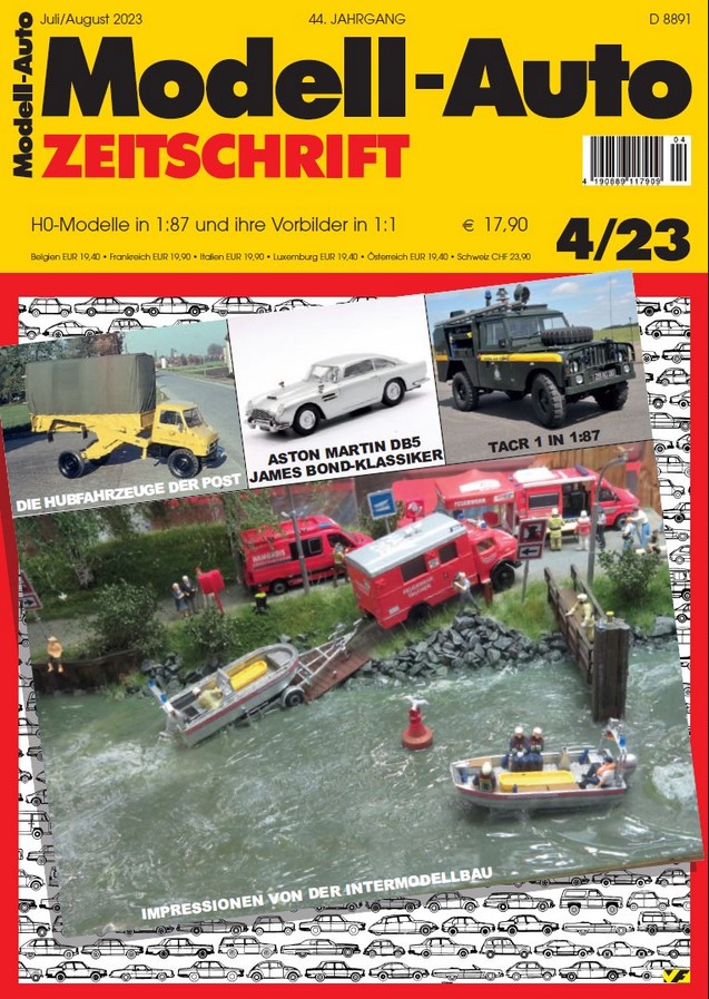 0423 MAZ - ModellAutoZeitung 04/2023