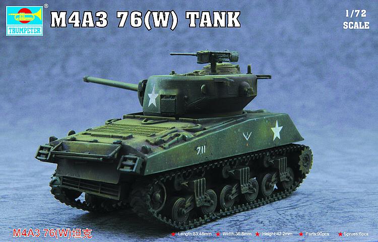 757226 M4A3 76(W) Tank