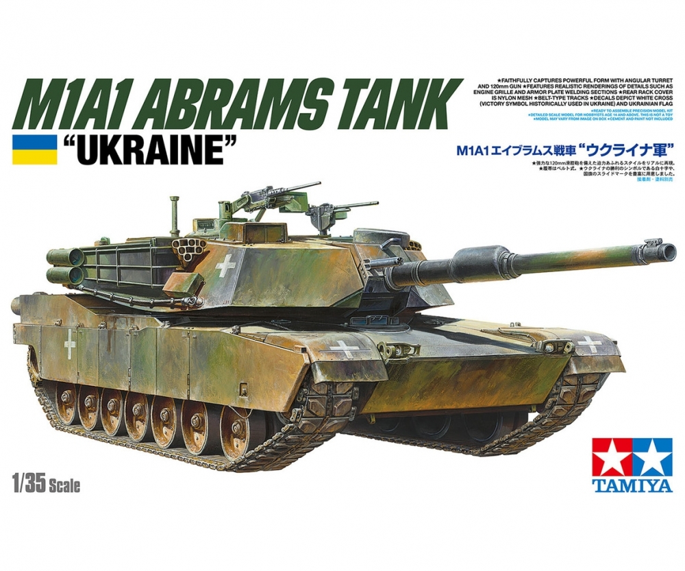 Tamiya 25216 US M1A1 Abrams Ukraine