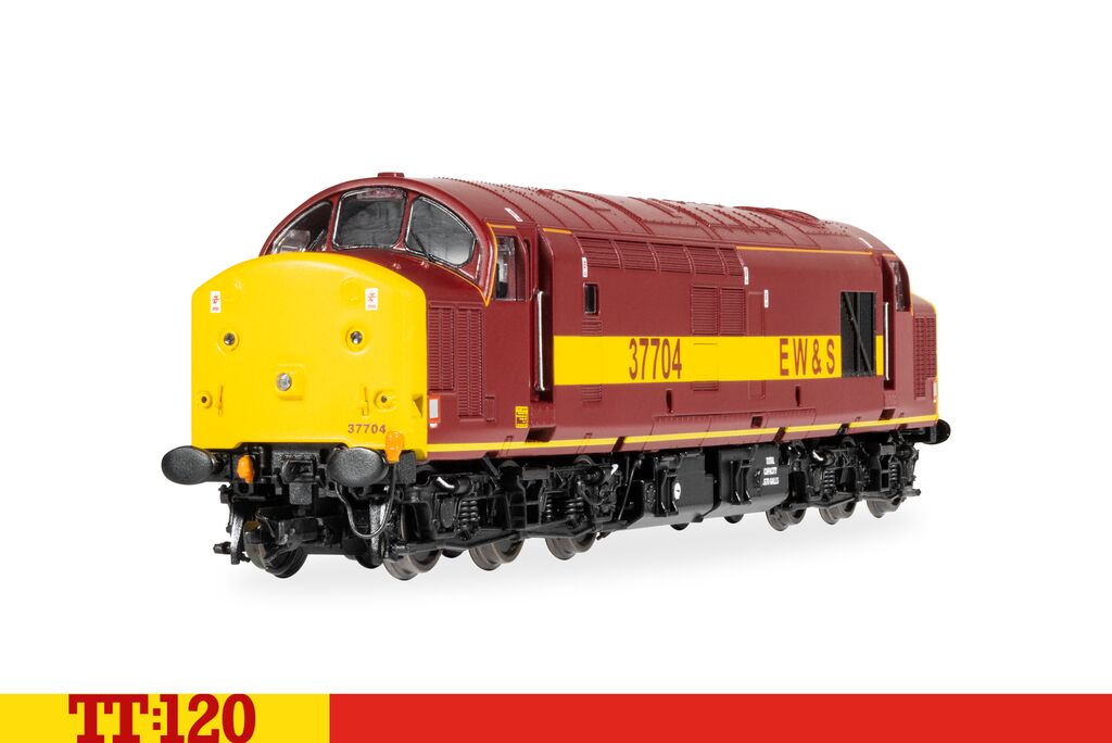 Hornby TT3037M EWS Class 37 Co-Co Diesel Electric 37704