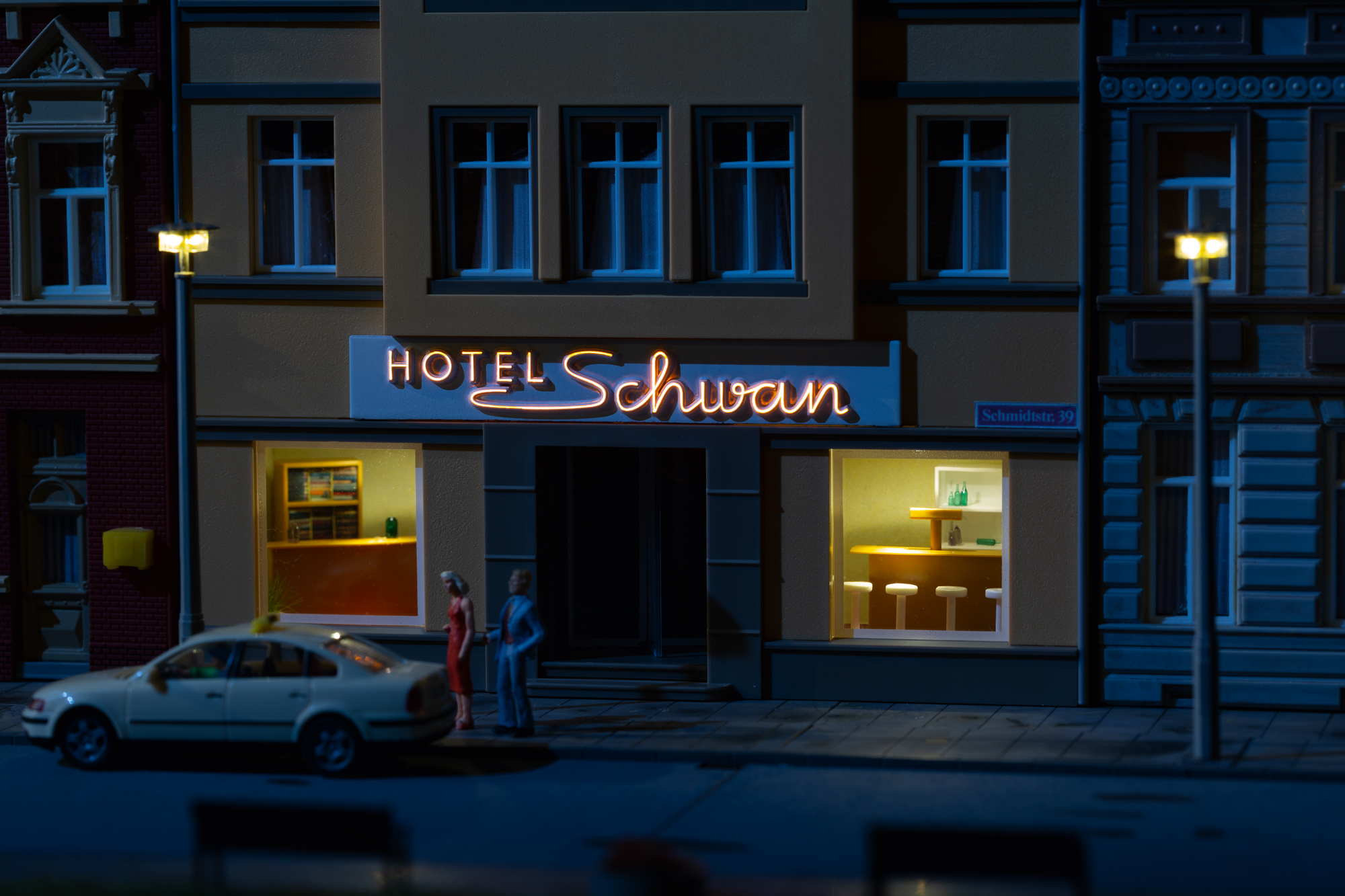 58101 LED-Beleuchtung Hotel Schwa