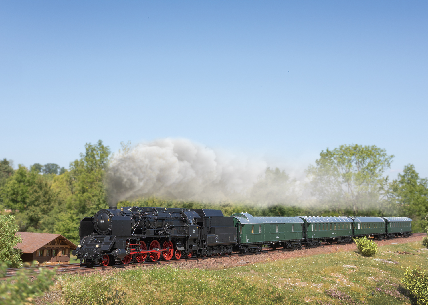 Märklin 38012 ÖBB Dampflok 12.11 Ep.3