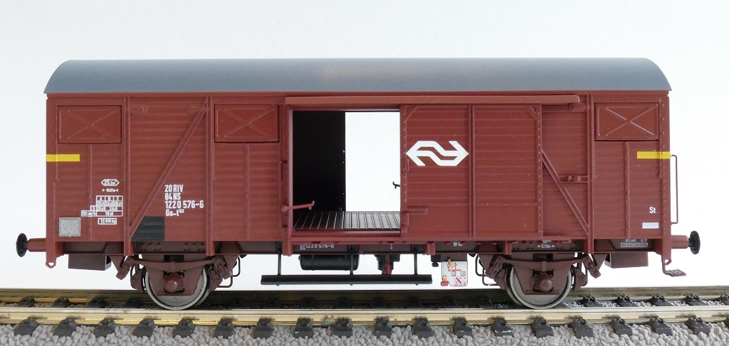 20918 NS ged. Güterwag. Gs-t 1430 Van G&L Ep.4