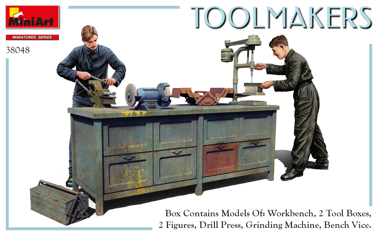 MiniArt 38048 Toolmakers / Werkzeugmacher