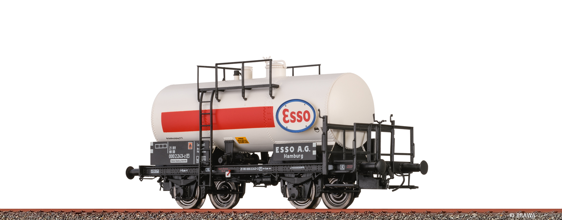 Brawa 50855 DB Kesselwagen "ESSO" Ep.4
