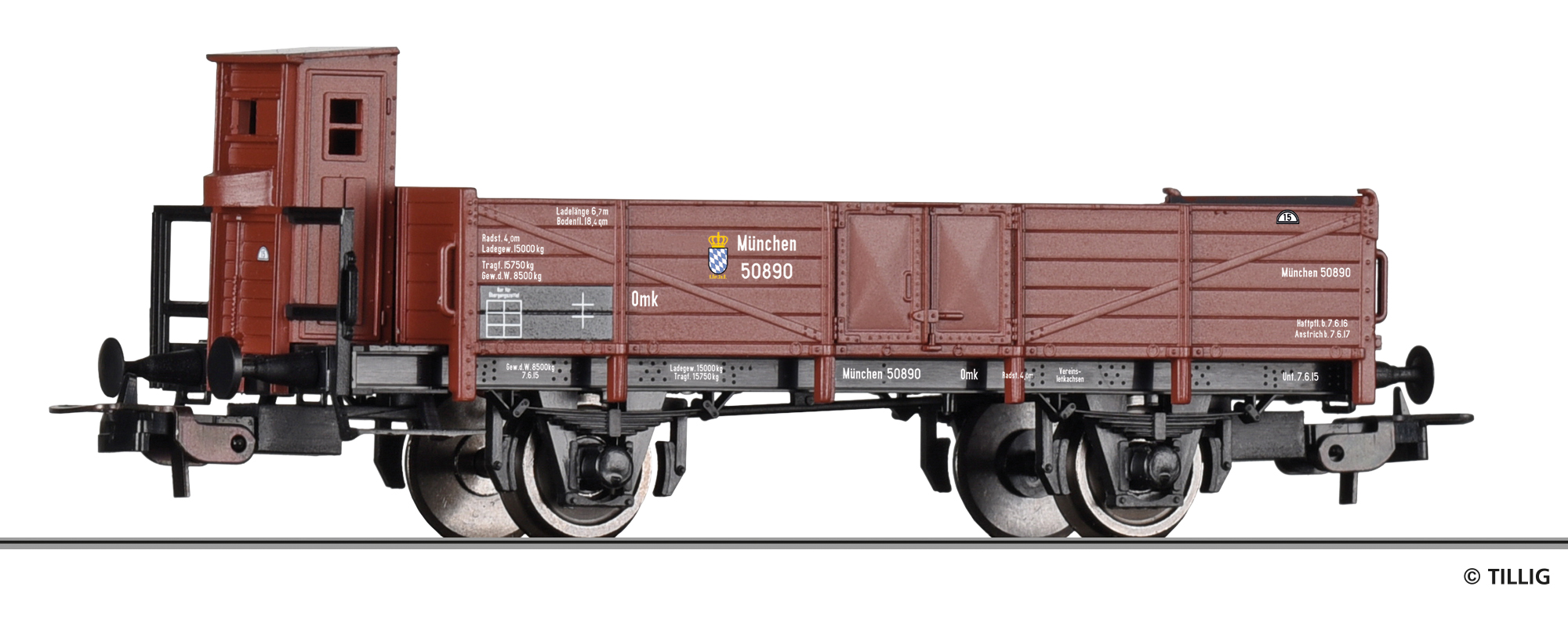 77051 KBayStsB Offener Güterwagen Omk Ep.1