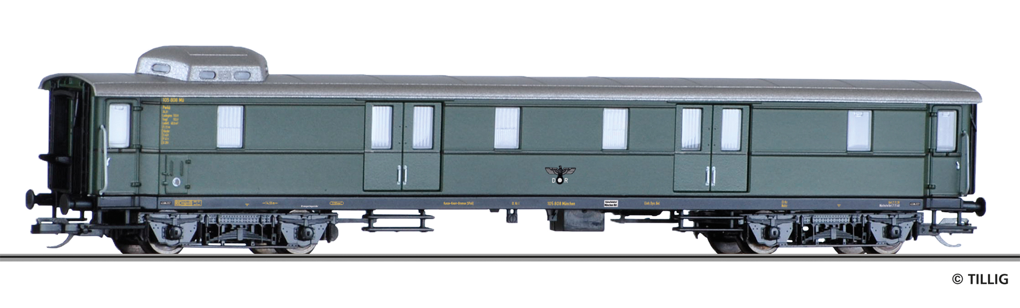 13378 Gepäckwagen der DRG