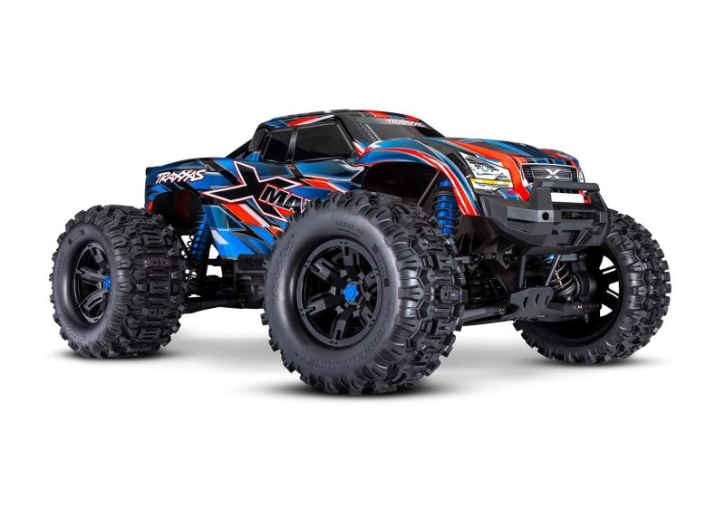 TRX77096-4-BLUE X-Maxx 4x4  VXL blau 1/7 Monster-Truck