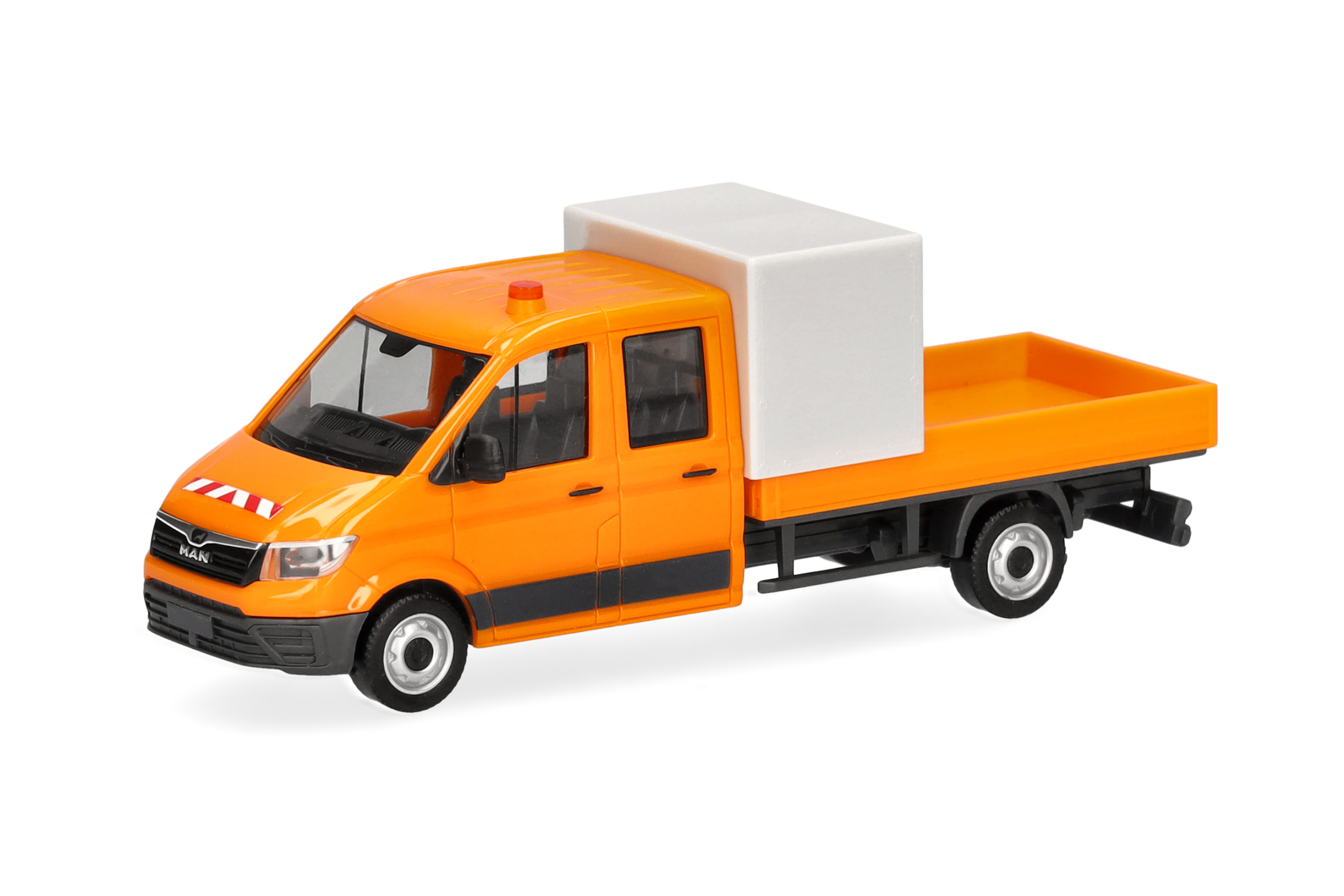 099141 MAN TGE DoKa Pritsche kommunalorange