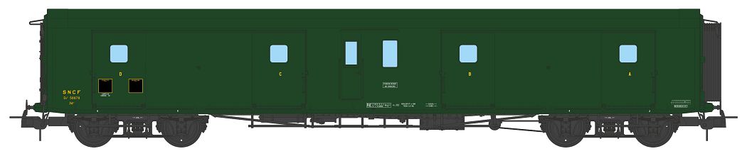 VB-363 SNCF Gepäckwagen 4-achs Ep.3
