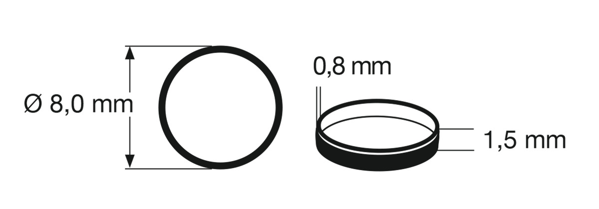648011 Haftreifen-Satz 12,9-14,6 mm