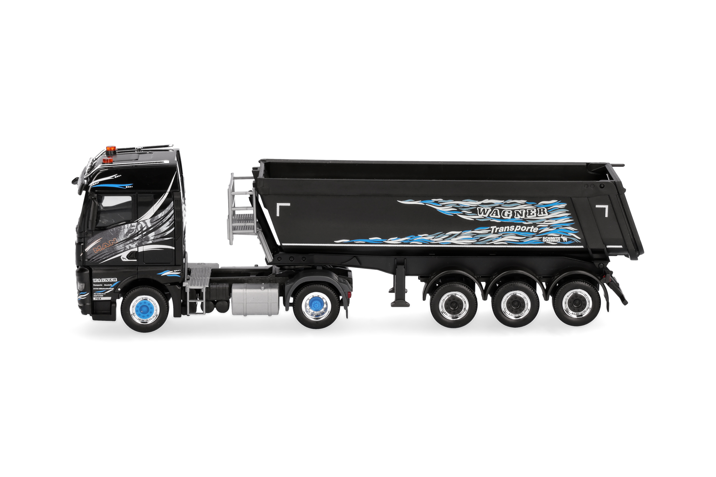 Herpa 319928 MAN TGX GM Kipp-SZ Wagner Mitteleschen.