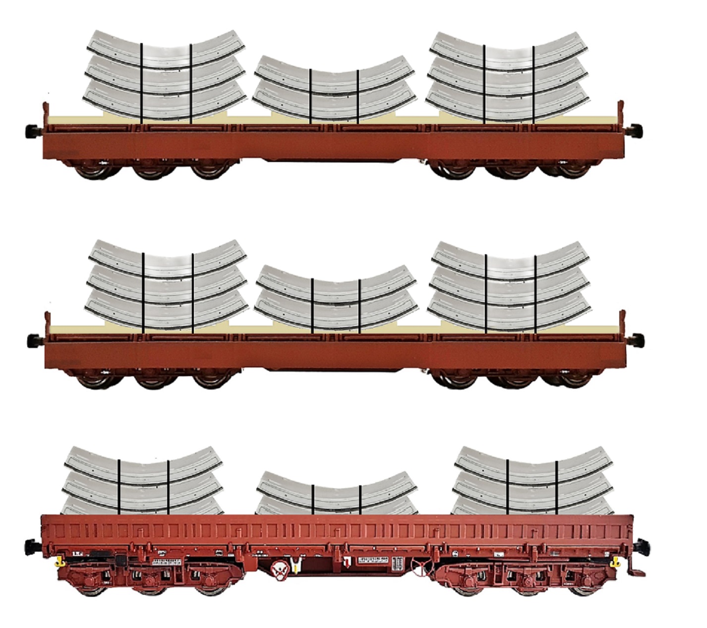 NPE NW22407 DBAG Tuebbingtransport-Set 3-tlg.