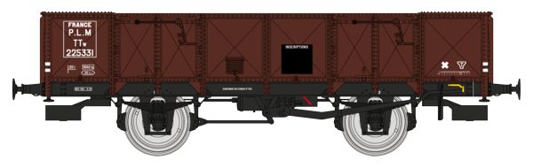 WB-815 PLM offener Güterwagen Ep.2