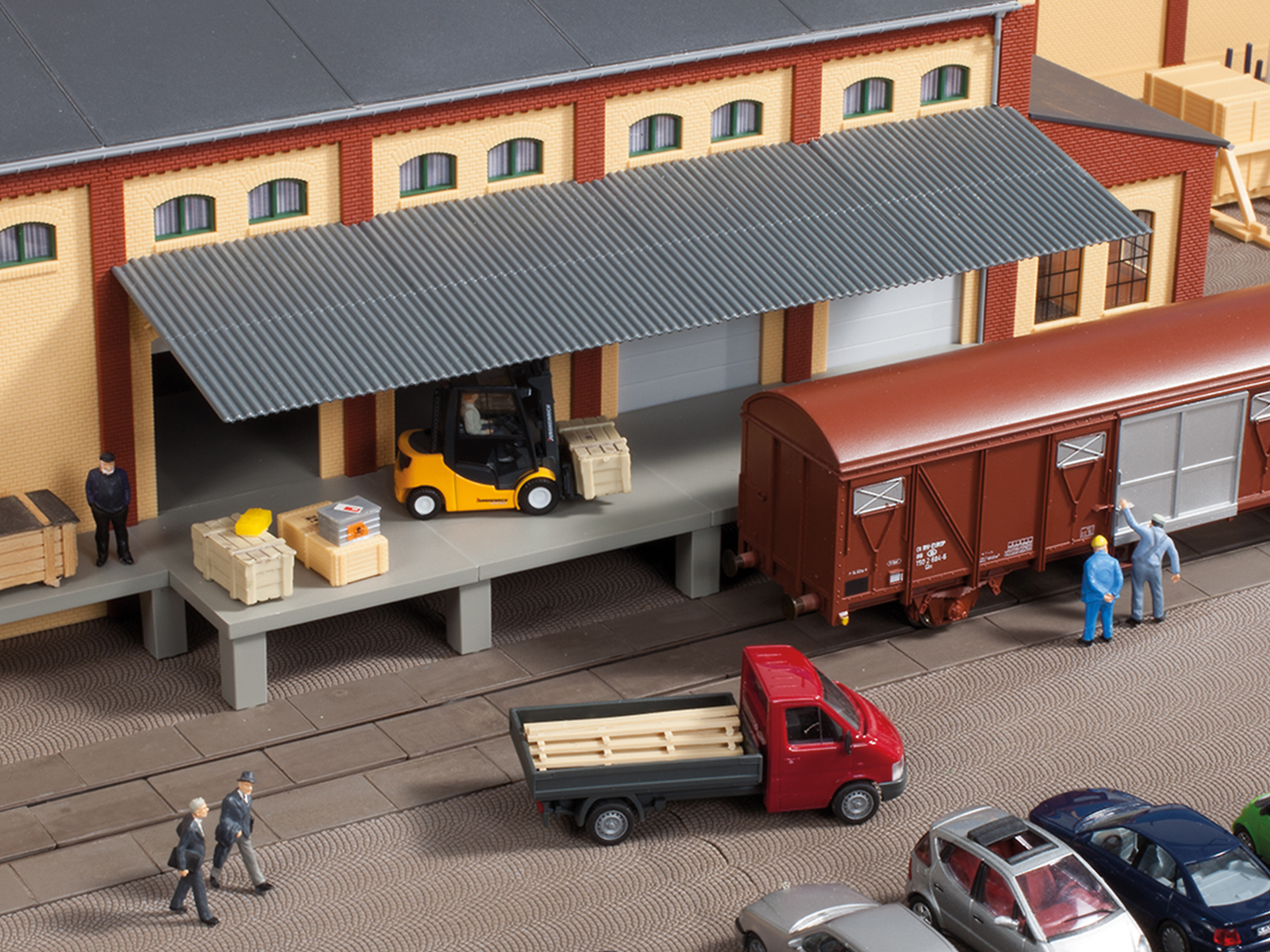 80254 Rampe mit Dach
