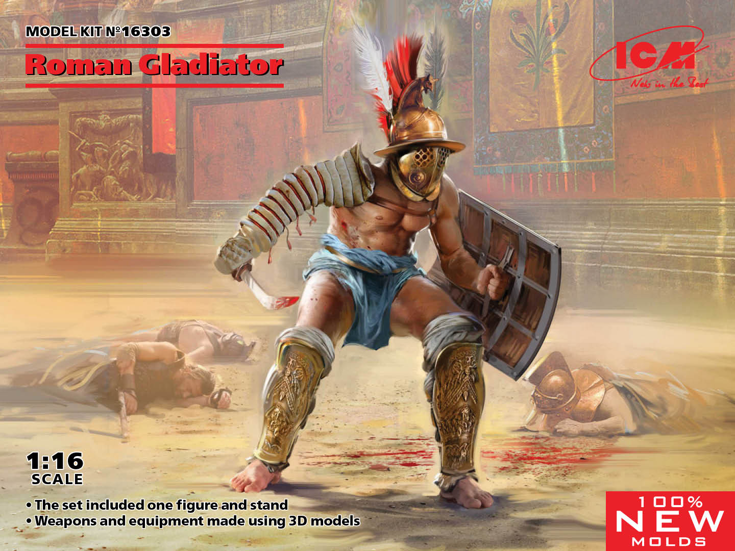 16303 Roman Gladiator