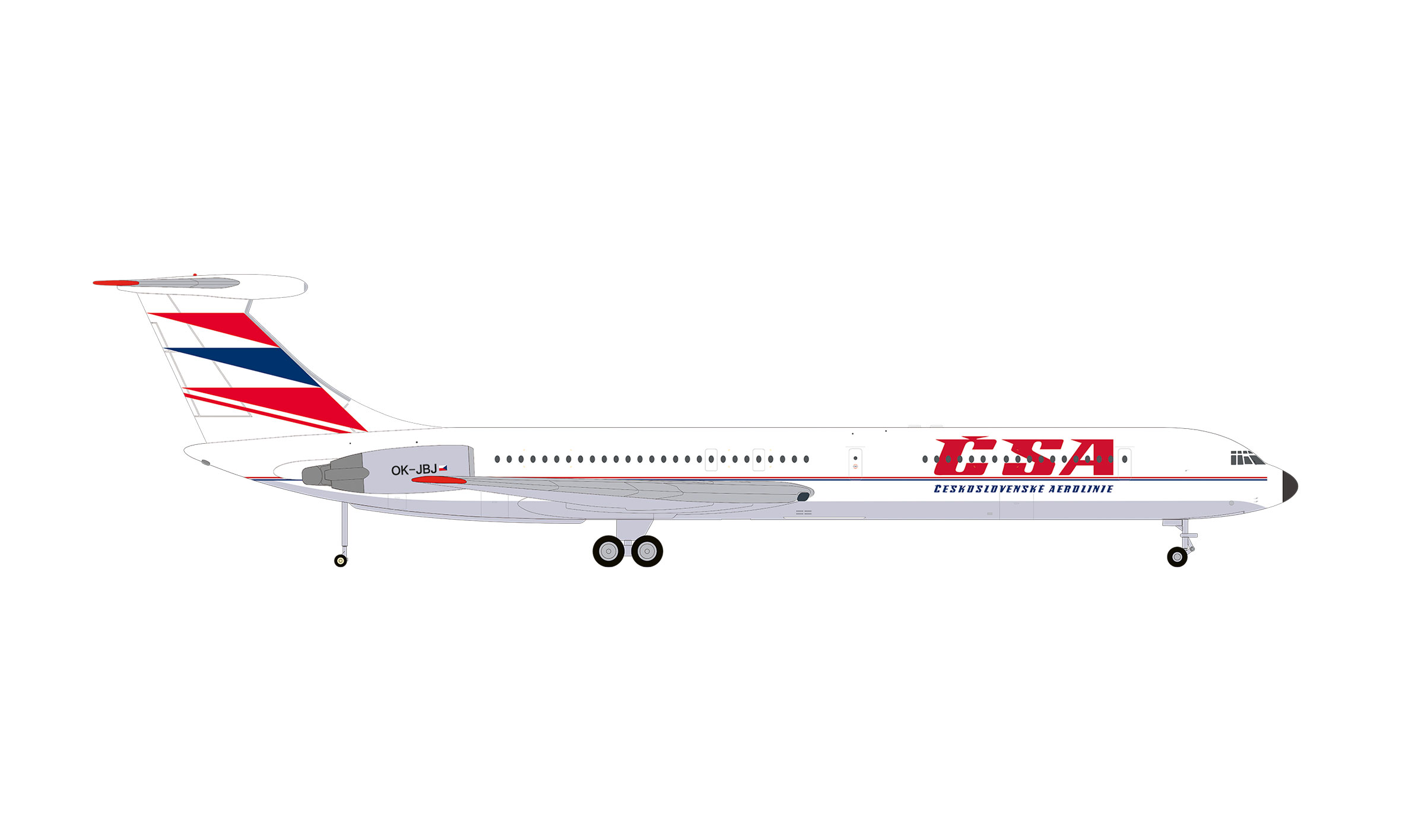 574174 Ilyushin IL-62M CSA Czechoslovak Airline