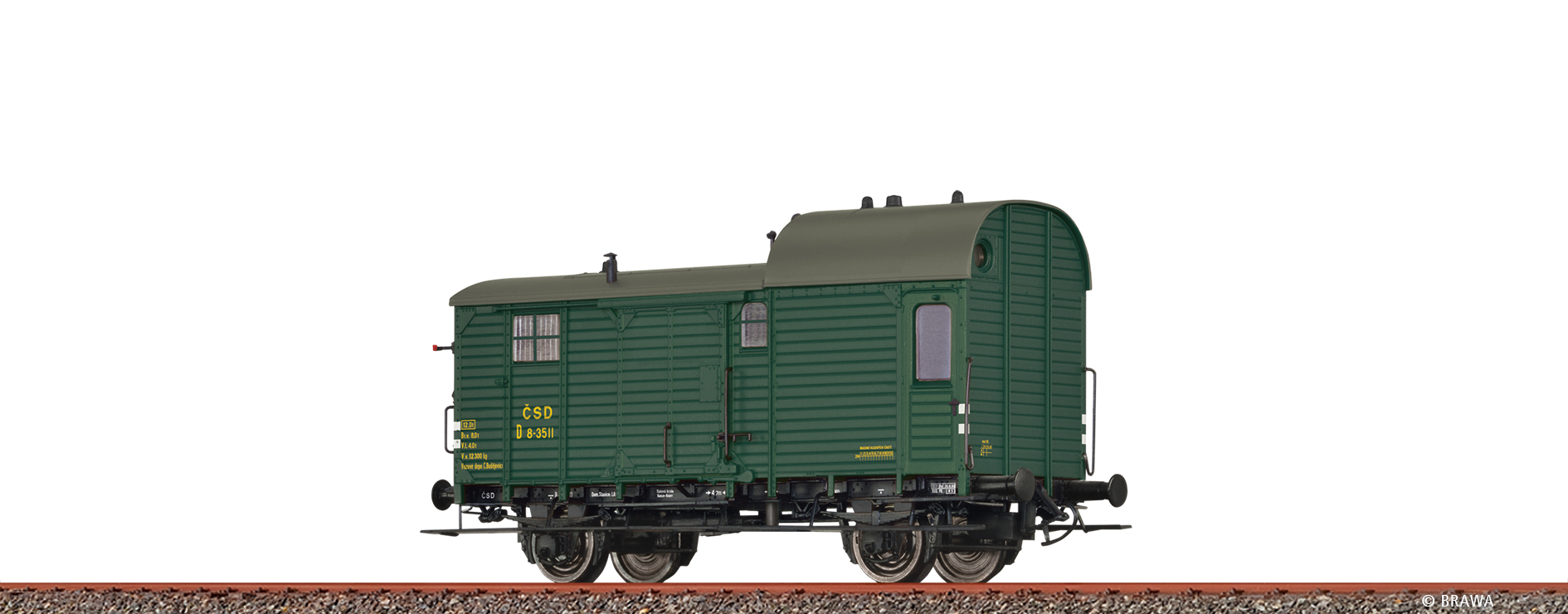 49431 CSD Güterzuggepäckwagen Pwg Ep.3
