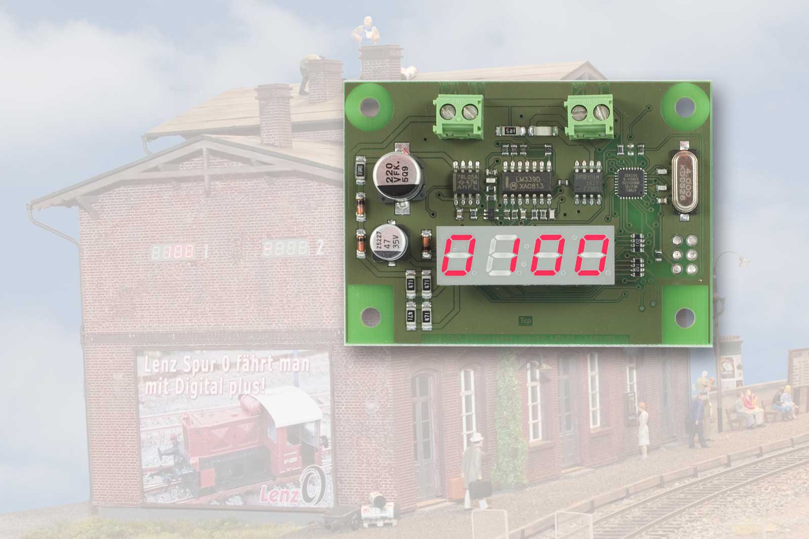 Lenz 15120 RailCom Adressanzeige LRC120