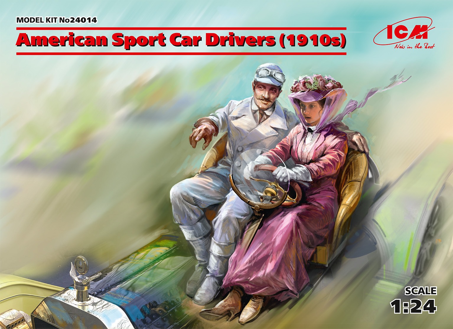 24014 American Sport Car Drivers um 1910