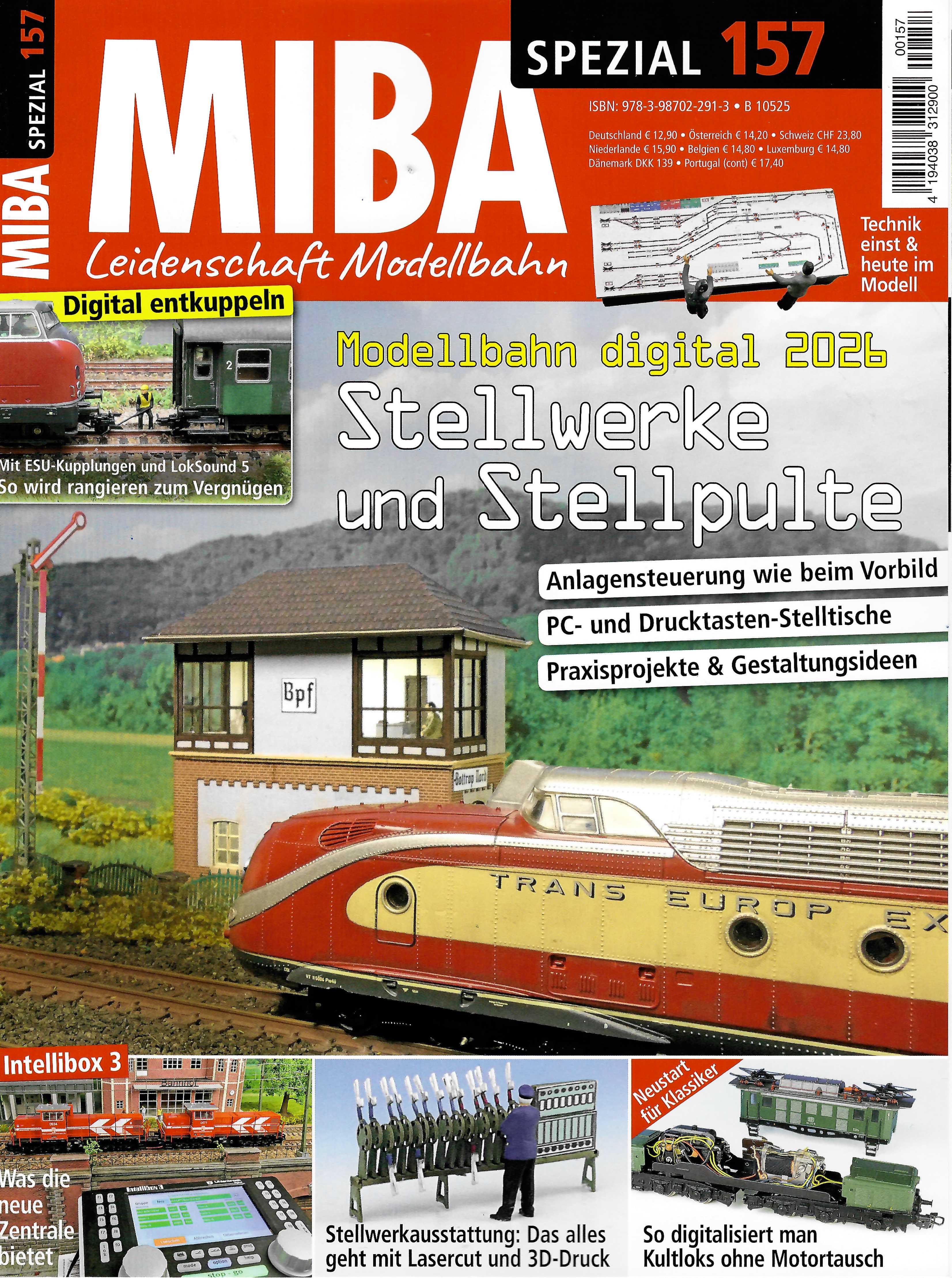 02291 SPEZIAL 157 - Modellbahn digital 2026