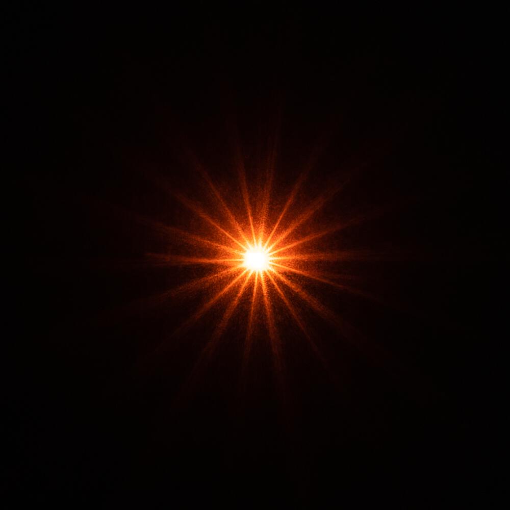 180716 5 selbstblinkende LED gelb