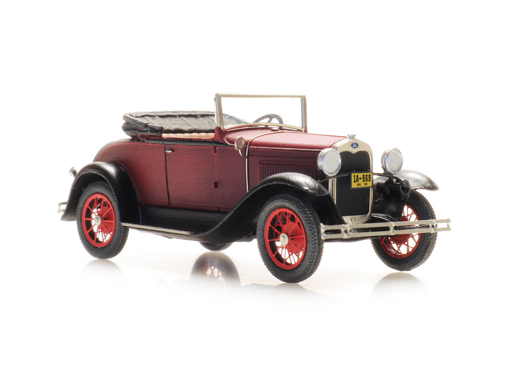 387.524 Ford Model A Roadster geöffnetem Verdeck