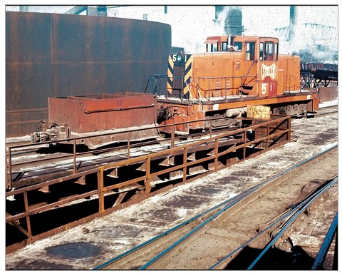 Morning Sun 5739 Steel Mill Rlrd Fclts/Eqp