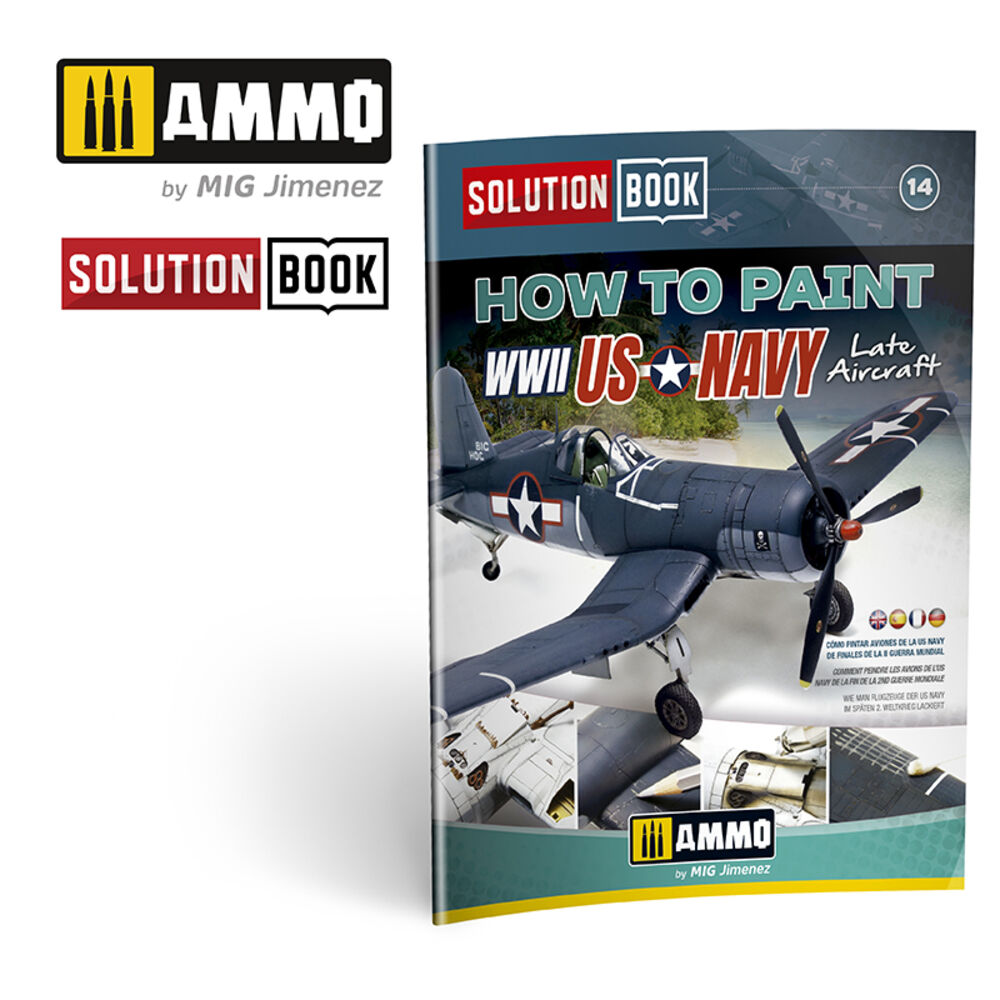 A.MIG-6523 SOLUTION BOOK 14 - How to Paint US Navy