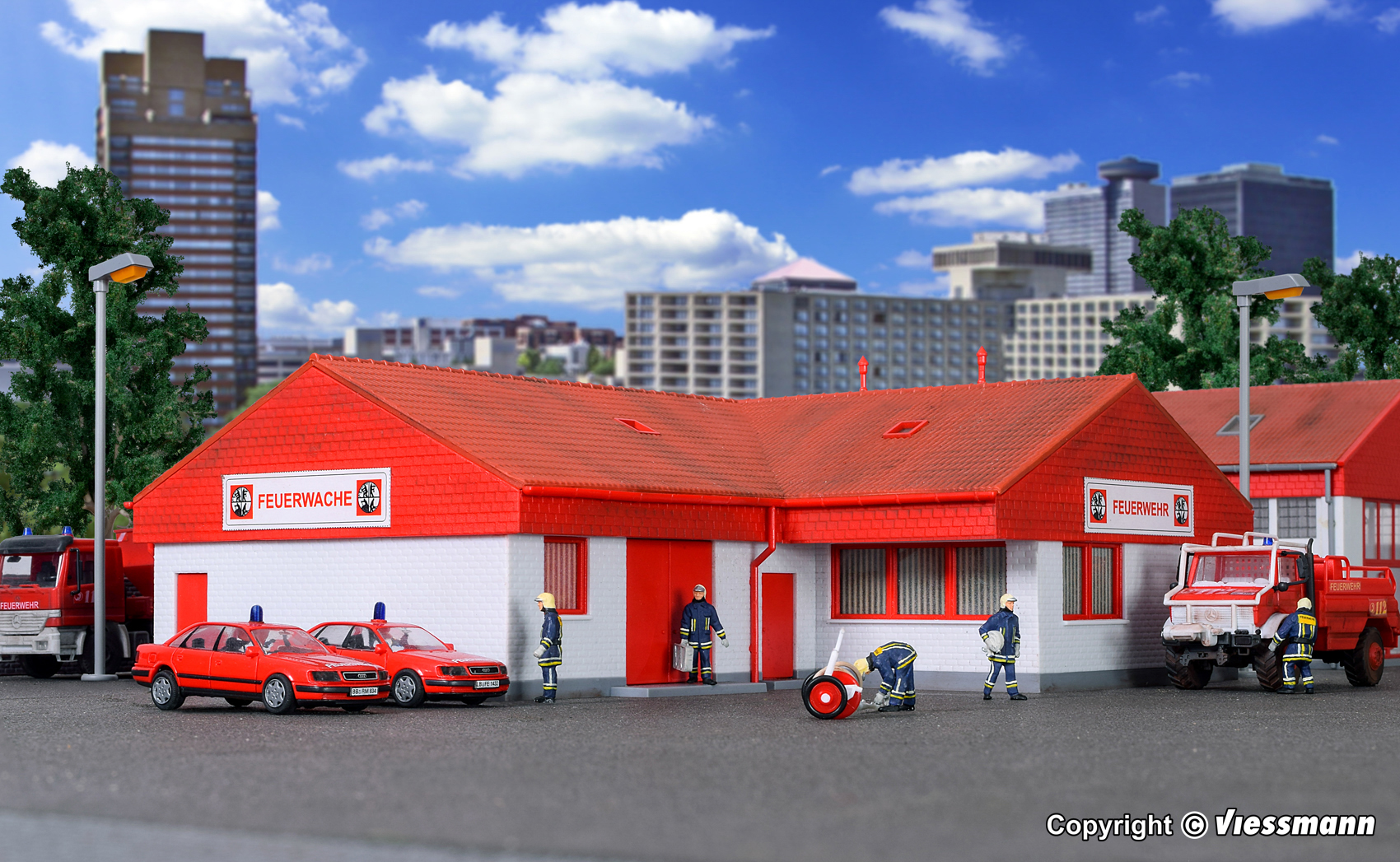 Kibri 39220 Feuerwehr Verwaltungsgebäude