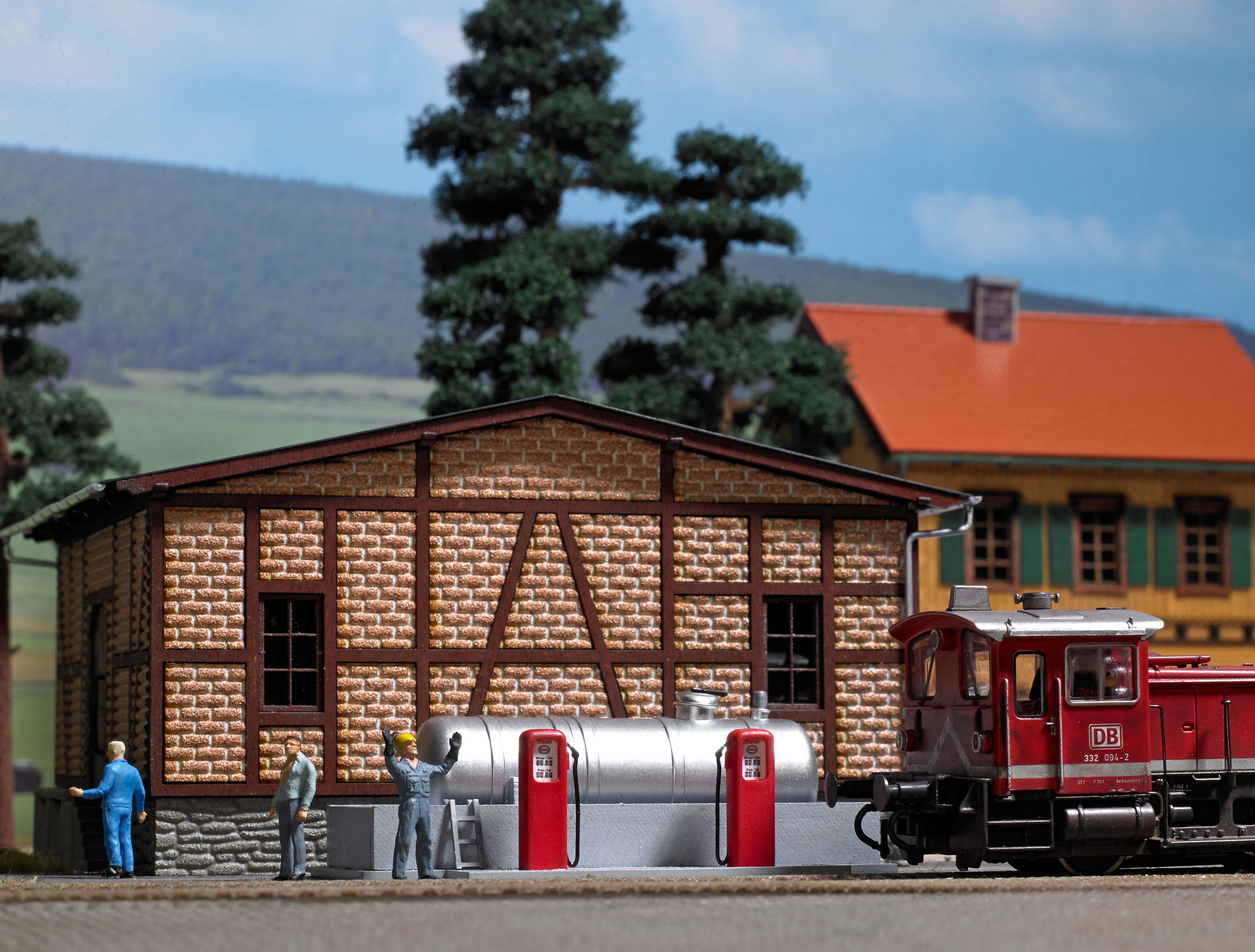 1158 Tankstelle für Bahnbetriebswerk