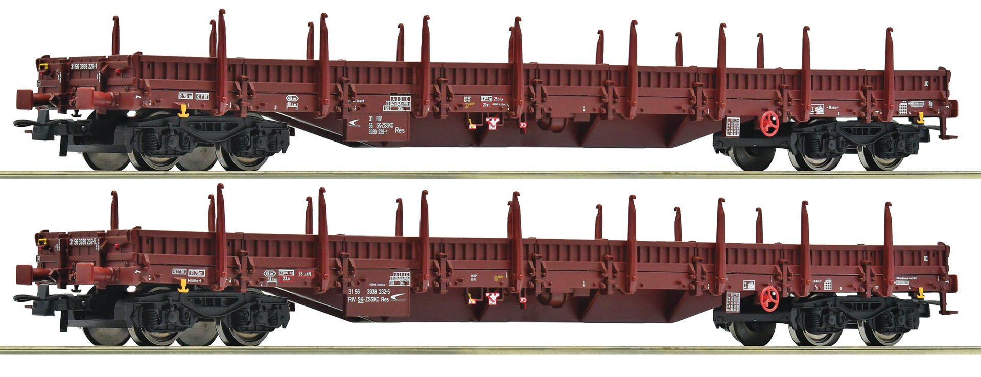 Roco 6600186 ZSSK Rungenwg. Res Set 2tlg. Ep.6