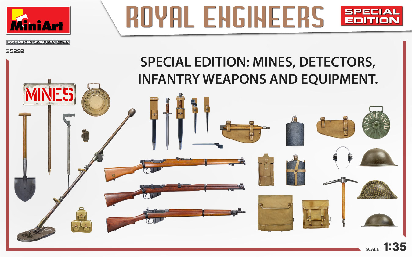 MiniArt 35292 Royal Engineers - SPECIAL EDITION