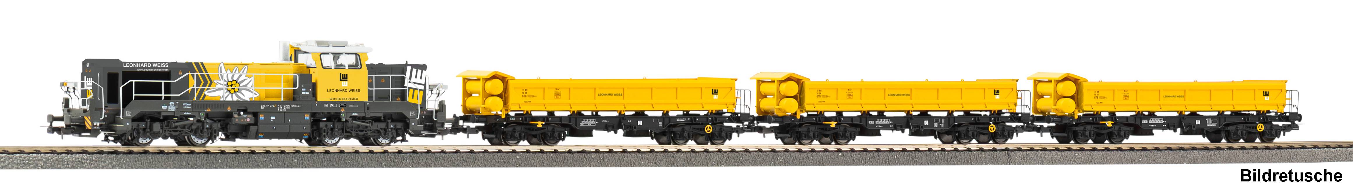 58161 Bauzug-Set Leonhard Weiss 4-tlg Ep.6