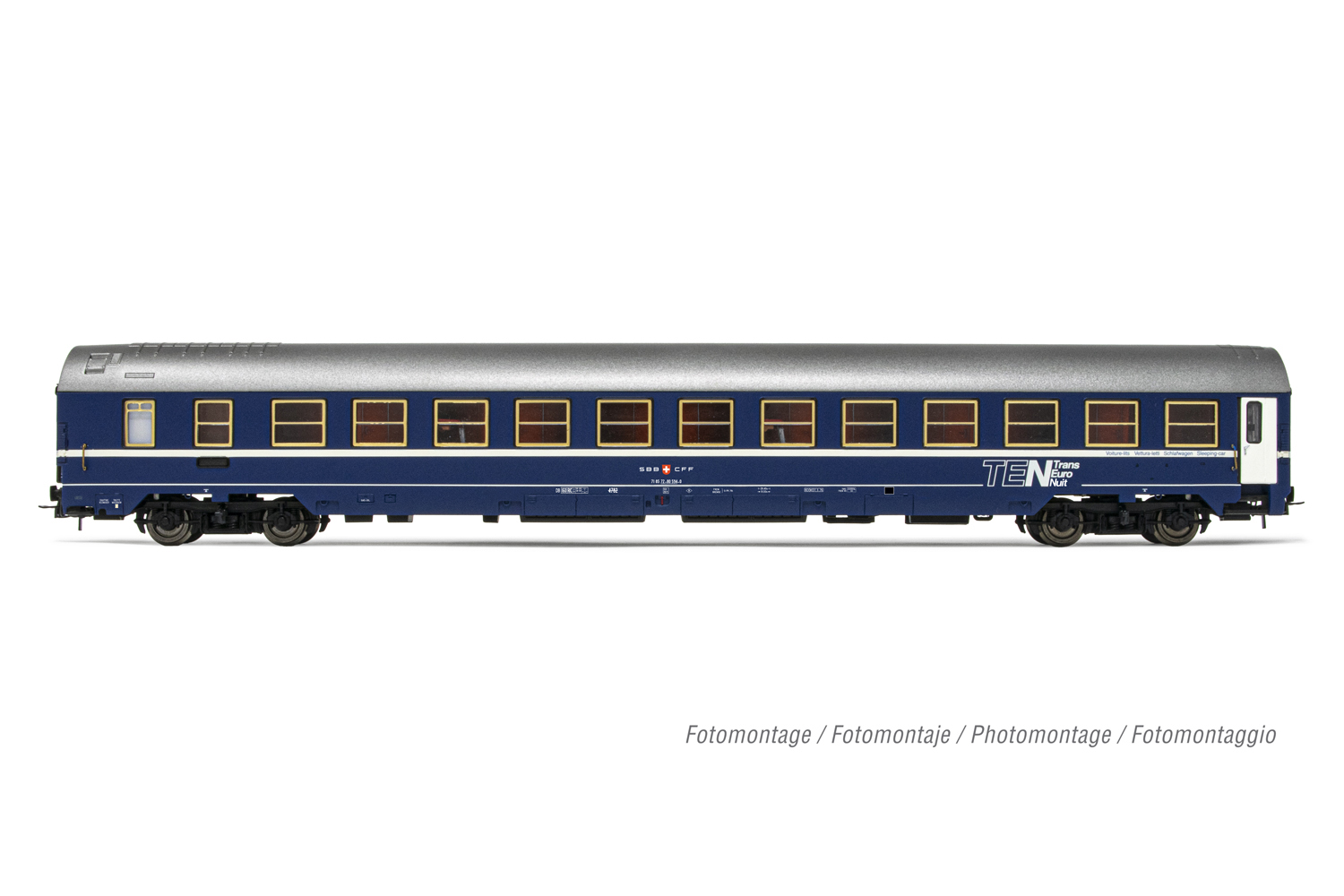 HR4334 SBB TEN Schlafwagen MU 64 Ep.4