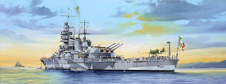 755318 Italienisches Schlachtschiff RN ROMA