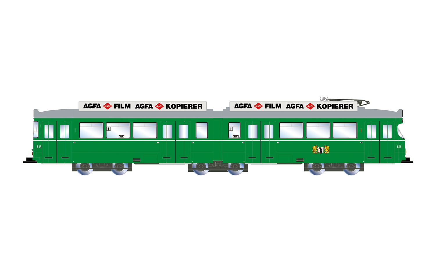 HN2692 Basel Straßenbahn GT6 Ep.4/5