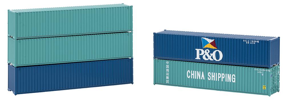 182151 40' Container, 5er-Set