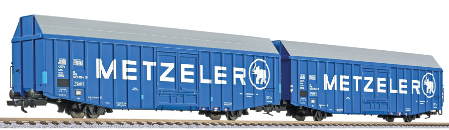 230161 DB METZELER Großraum-Güterwg.-Set Ep.4
