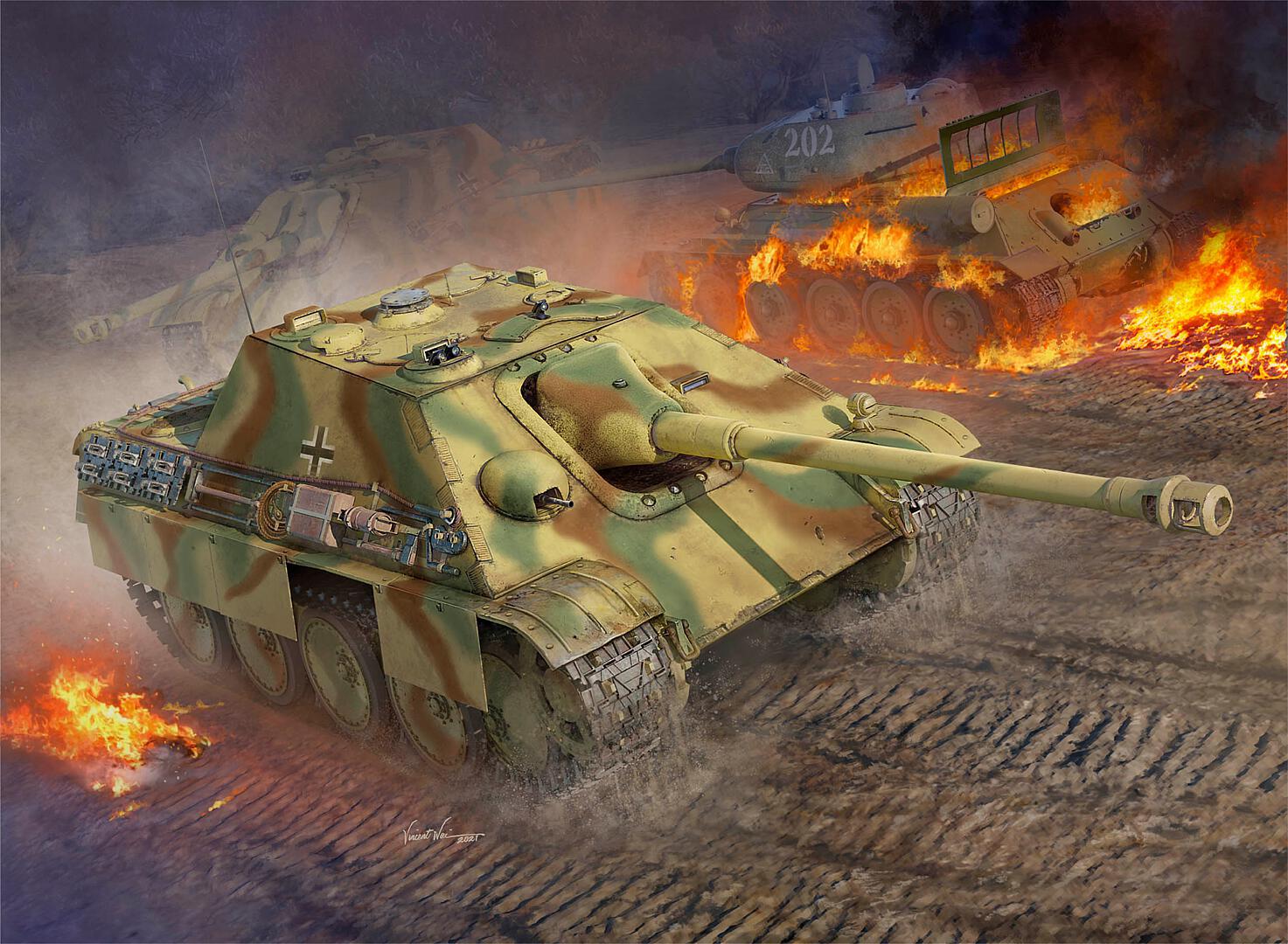 750935 Sd.Kfz 173 Jagdpanther late