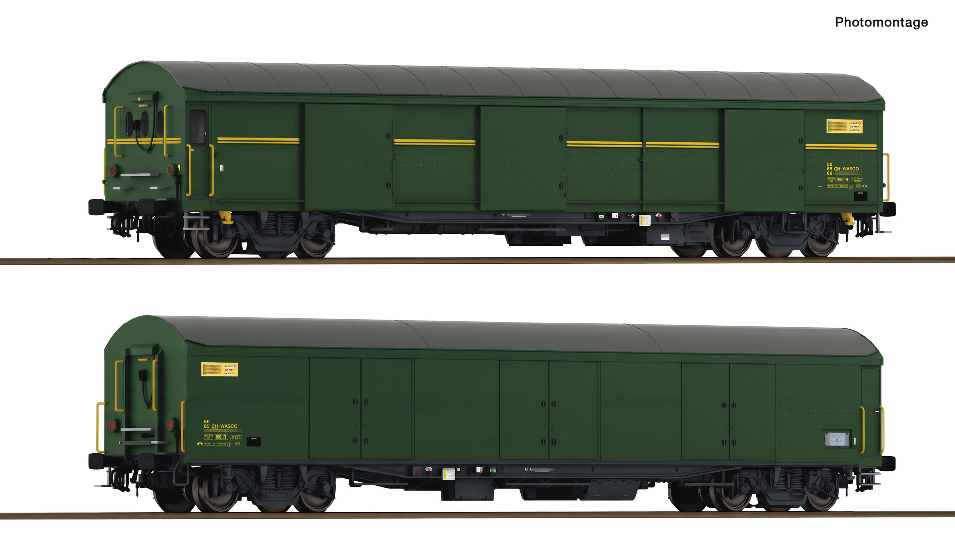 6600241 PTT Postwagen-Set 2-tlg. Ep.4