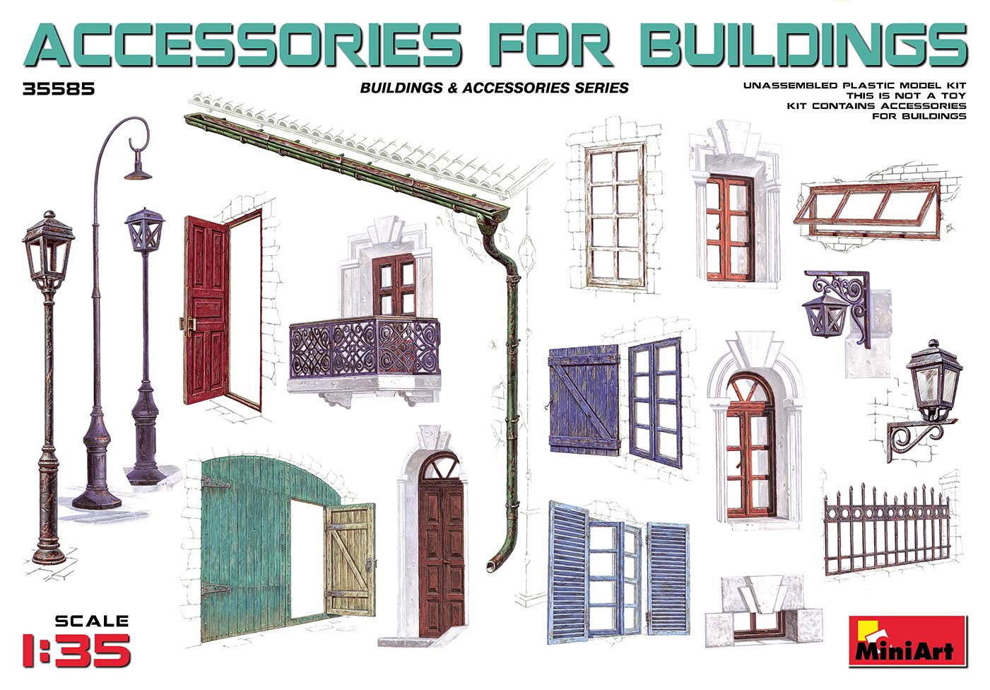 35585 Accessories for Buildings / Gebäude