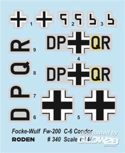 Roden 340 Focke-Wulf FW200C-6 Condor