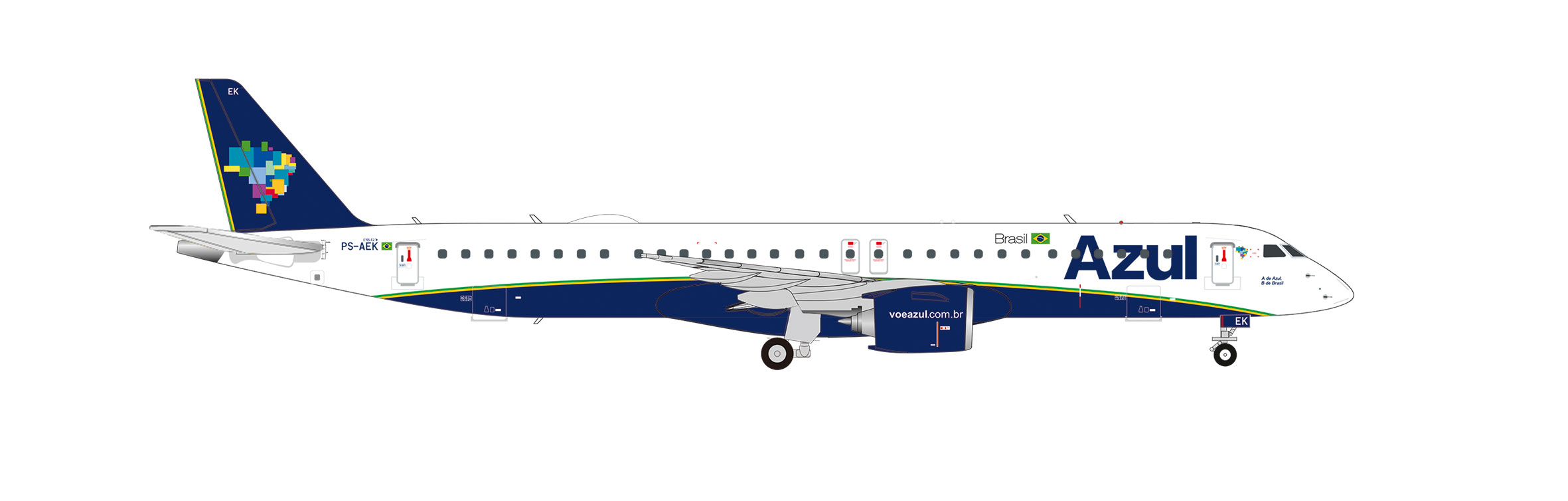 574068 Embraer E195-E2 Azul