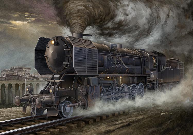 750210 Deutsche Lokomotive Baureihe 52 (BR-52)