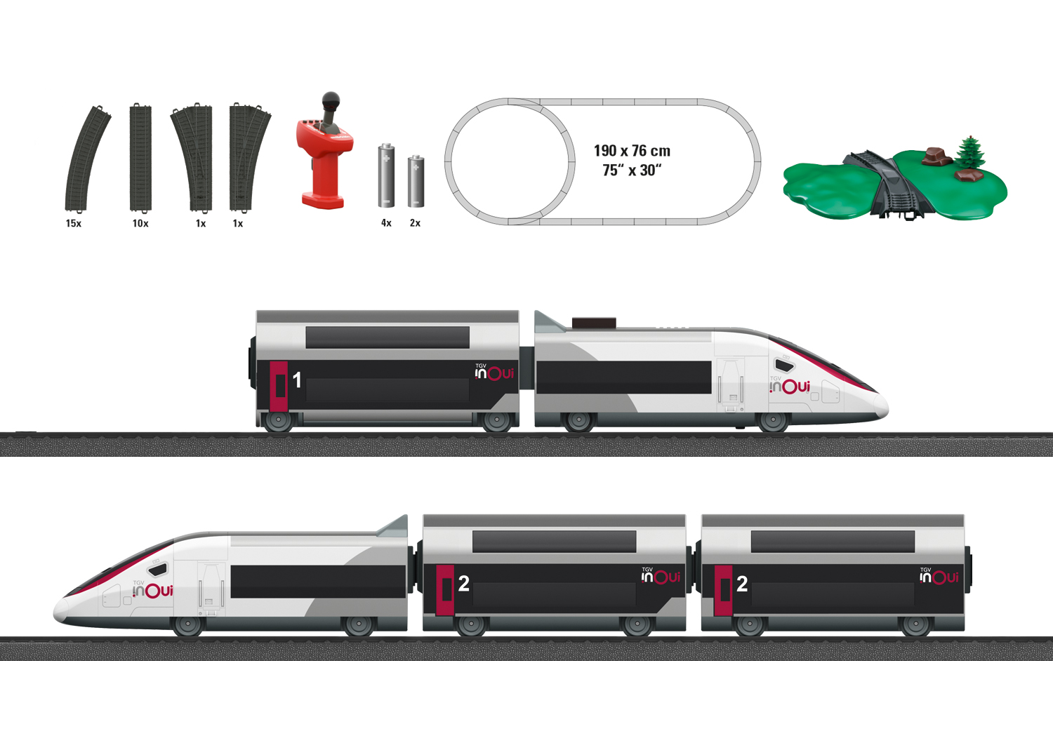 Märklin 29406 myWorld Startpackung TGV Duplex