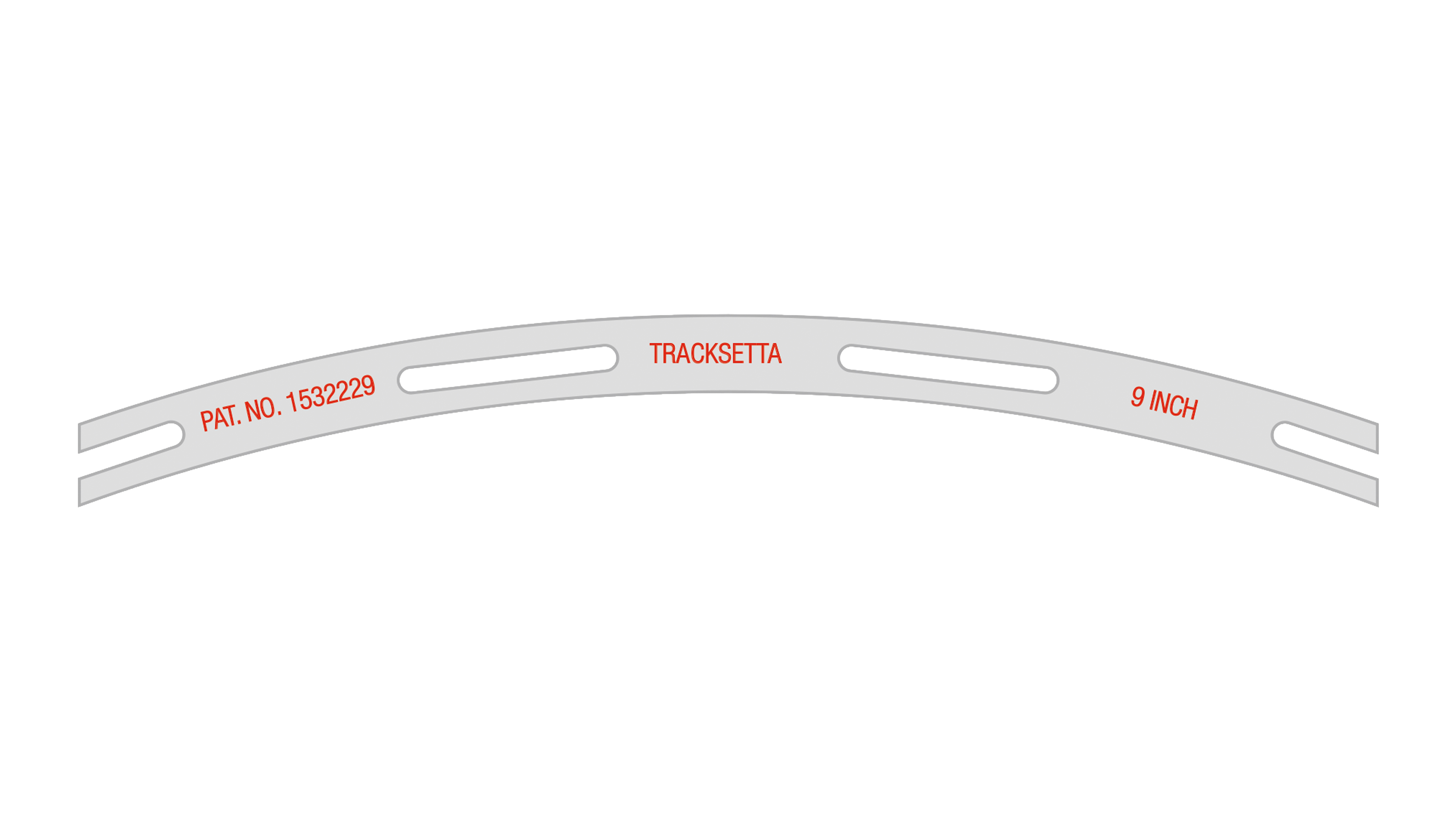 NT9 Schablone für 228 mm Radius N