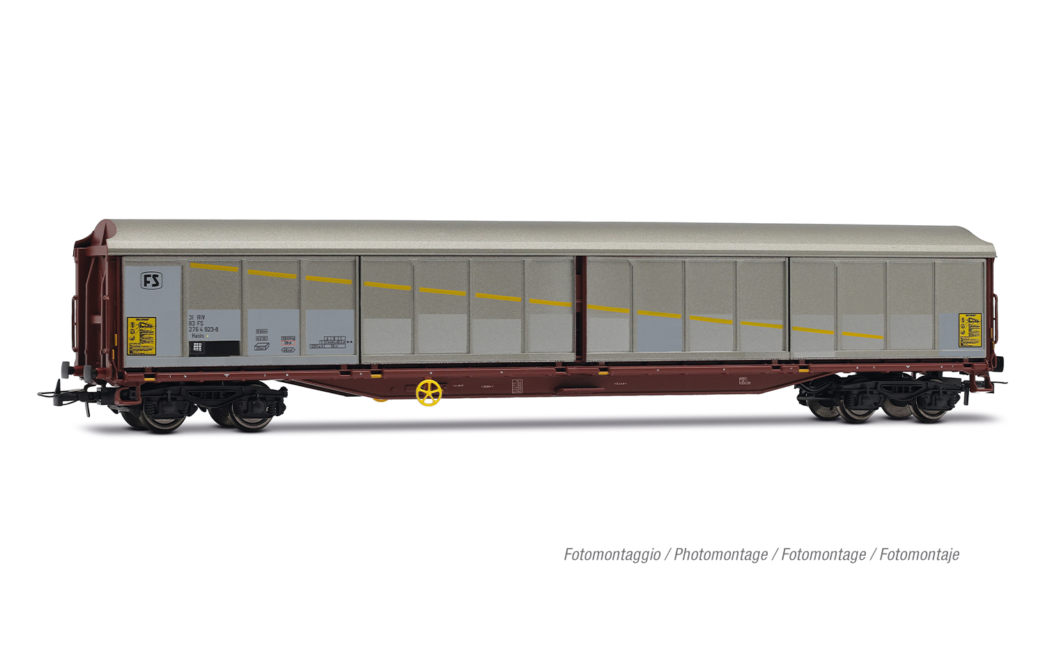 HR6673 FS, 2-tlg. Set Schiebewandwagen der Bau