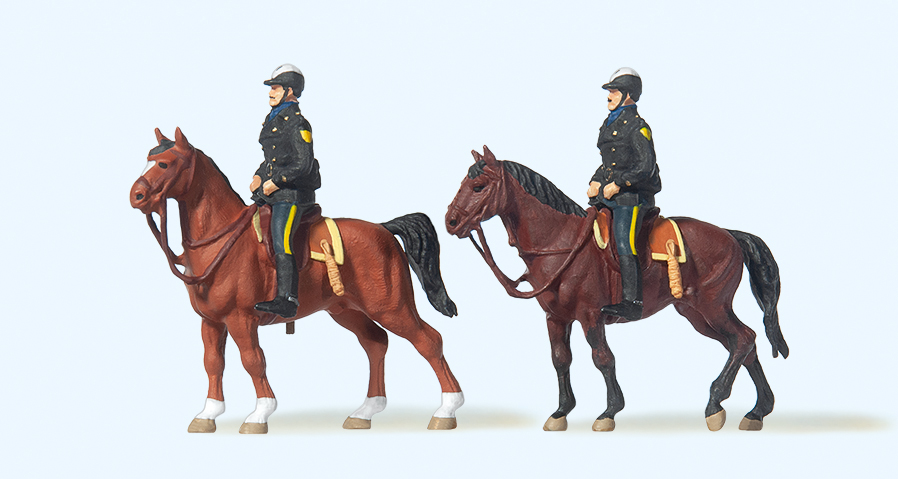 Preiser 10397 Berittene Polizei. USA
