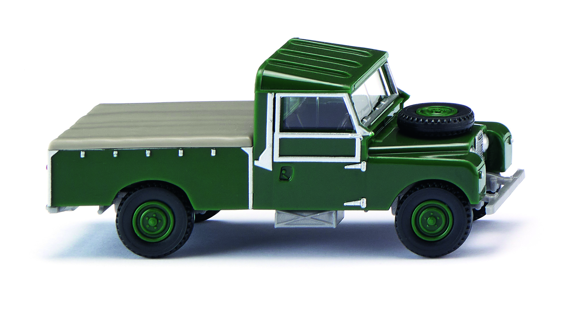 010704 Land Rover Pickup dunkellaubgrün